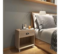 VidaXL Nachttisch Massivholz braun