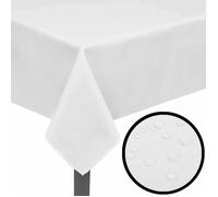vidaXL Nappes de table 5 pcs Blanc 170x130 cm Blanc G