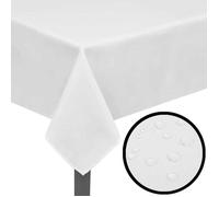 vidaXL Nappes de table 5 pcs Blanc 220 x 130 cm