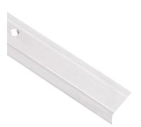 Trapneuzen L-vormig 15 st 100 cm aluminium zilverkleurig146760