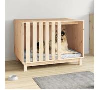vidaXL Niche pour chien 100x70x72 cm Bois de pin massif 822491