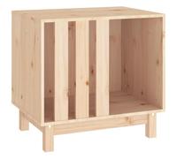 vidaXL Niche pour chien 60x45x57 cm Bois de pin massif