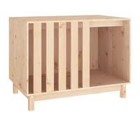 Vidaxl Niche Pour Chien 90x60x67 Cm Bois De Pin Massif