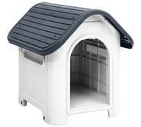 Niche pour chien Gris 59x75x66 cm Polypropylène 152226