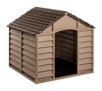 Vidaxl Niche Pour Chien Marron 86x84x82 Cm Polypropylène