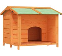 vidaXL Niche pour chiens brune 96x87x80,5 cm Pin massif