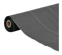 vidaXL Non-tissé contre les mauvaises herbes noir 1x25 m PP