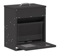 Vidaxl Nourrisseur À Pédale Pour Poules Noir 25 X 42 X 40 Cm