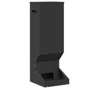 vidaXL Nourrisseur pour cerfs Noir 28 x 30 x 80 cm