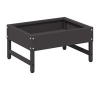 Vidaxl Nourrisseur Pour Oiseaux Noir 80 X 28 X 13.5 Cm