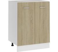 vidaXL Meuble bas "Lyon" Chêne Sonoma 60 x 46 x 81,5 cm Bois d'ingénierie 801191