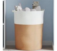Panier de Rangement Panier à Linge Corbeille Cuisine Salle de Bain Coton vidaXL