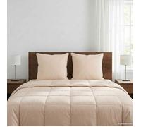 vidaXL Oreiller 2 pc 65 x 65 cm Toutes saisons Fibre de Kapok Beige 42042055