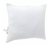 vidaXL Oreiller blanc coton et polyester – Moderne cubique, super doux, respirant