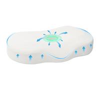 Vidaxl Oreiller Avec Oreiller Blanc 55 X 36 X 10 Cm Polyester