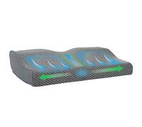 Vidaxl Oreiller Avec Oreiller Gris 60 X 34 X 11 Cm Polyester