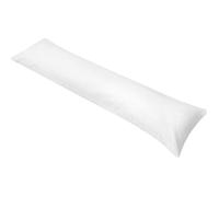 vidaXL Oreiller de dormeur latéral pour femmes enceintes 40 x 145 cm Blanc