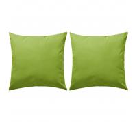 Vidaxl Oreiller D'extã©Rieur 2 Pcs 45 X 45 Cm Vert Pomme