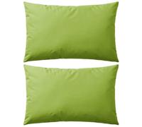 Vidaxl Oreiller D'extã©Rieur 2 Pcs 60 X 40 Cm Vert Pomme