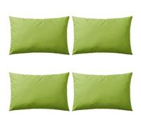 Vidaxl Oreiller D'extã©Rieur 4 Pcs 60 X 40 Cm Vert Pomme