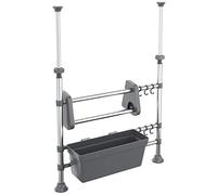 vidaXL Organisateur de Cuisine réglable Aluminium