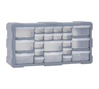 vidaXL Organisateur multi-tiroirs avec 22 tiroirs 49x16x25,5 cm