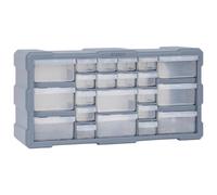 vidaXL Organisateur multi-tiroirs avec 22 tiroirs 49x16x25,5 cm