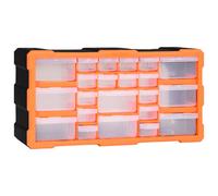 vidaXL Organisateur multi-tiroirs avec 22 tiroirs 49x16x25,5 cm