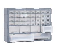 vidaXL Organisateur multi-tiroirs avec 38 tiroirs 52x16x37,5 cm