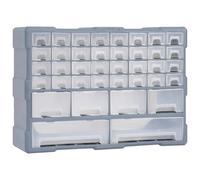 vidaXL Organisateur multi-tiroirs avec 38 tiroirs 52x16x37,5 cm
