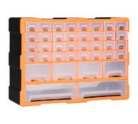 vidaXL Organisateur multi-tiroirs avec 38 tiroirs 52x16x37,5 cm