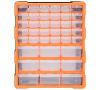 vidaXL Organisateur multi-tiroirs avec 39 tiroirs 38x16x47 cm