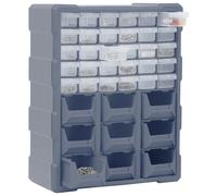 vidaXL Organisateur multi-tiroirs avec 39 tiroirs 38x16x47 cm