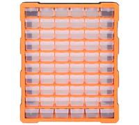 vidaXL Organisateur multi-tiroirs avec 60 tiroirs 38x16x47,5 cm