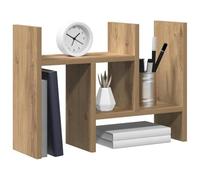 vidaXL Organiseur de Bureau Chêne Artisanal 34,5 x 15,5 x 35,5 cm, Bureau Bien rangé, Organisateur Moderne, Accessoire rectangulaire, Rangement Pratique pour déco utile