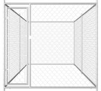 vidaXL Outdoor-Hundezwinger 382x192x185 cm