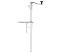 vidaXL Ouvre-boîte de conserve 70 cm Argenté Aluminium et inox