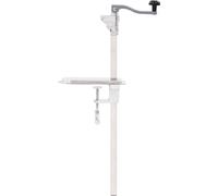 vidaXL Ouvre-boîtes Argent 70 cm Aluminium et acier inoxydable