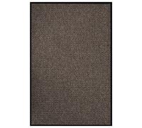 Paillasson Tapis de Sol Tapis de Couloir Décoratif Tapis de Porte d'Entrée Bienvenue Antidérapant Maison Intérieur Beige 80x120 cm