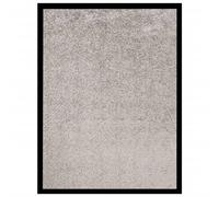 Vidaxl Paillasson Gris 40x60 Cm