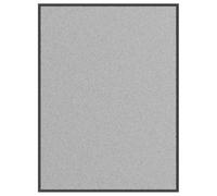 vidaXL Paillasson Gris 90x120 cm