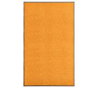 Vidaxl Paillasson Lavable Orange 90x150 Cm