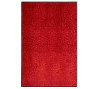 vidaXL Paillasson lavable Rouge 120x180 cm