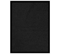 Vidaxl Paillasson Noir 40x60 Cm