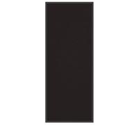 vidaXL Paillasson Noir 60x150 cm