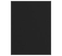 vidaXL Paillasson Noir 90x120 cm