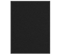 vidaXL Paillasson Noir 90x120 cm