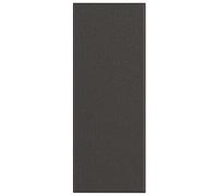 Vidaxl Paillasson Noir Et Gris À Rayures 115x300 Cm