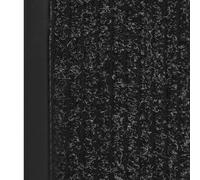 Vidaxl Paillasson Rayé Anthracite 80x120 Cm