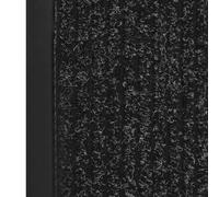 Vidaxl Paillasson Rayé Anthracite 80x120 Cm